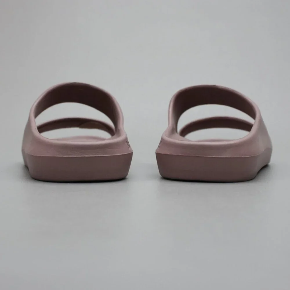 Bombas Ladies 8 Friday Slides Dusty Rose Pink Sandals Slip-on Mules 2-strap Shoe - Picture 3 of 12